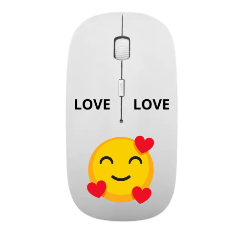 souris ordinateur avec photo