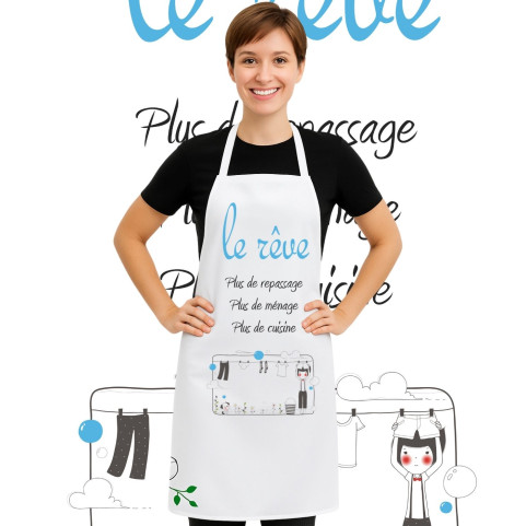 tablier de cuisine original le reve