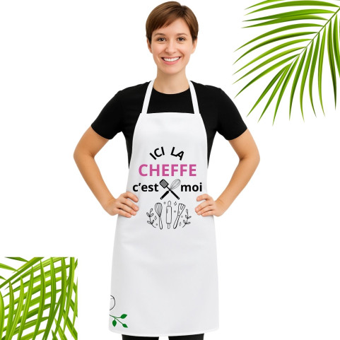 tablier la cheffe c'est moi
