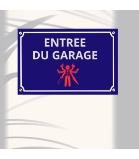 plaque aluminium personnalisée