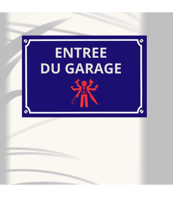 Plaque aluminium personnalisée
