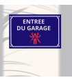 Plaque aluminium personnalisée