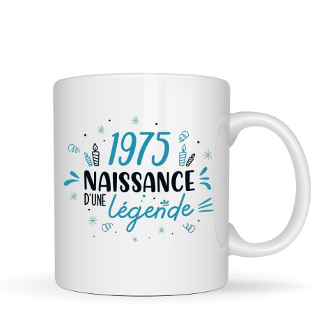 mug personnalise legende