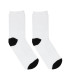 chaussettes talon noir