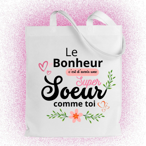 petit sac cadeau pour ma soeur