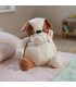 Peluche chien boxer brodée