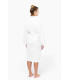 Peignoir kimono blanc femme personnalisé