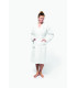 Peignoir kimono blanc femme personnalisé