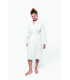 Peignoir kimono blanc femme personnalisé
