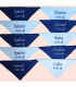 prénoms brodés sur des serviettes de couleur