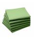 Serviette de table brodée jeu de cartes