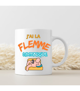 mug la flemme olympique
