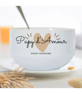 bol papi d'amour personnalisé