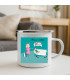 tasse en émail sublimée avec dessin enfant