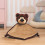 Doudou ours brun personnalisé et brodé