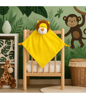 doudou lion personnalisé