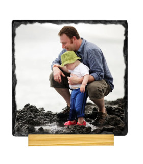 ardoise personnalisée avec photo