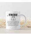 Mug Frère Personnalisé avec Photo – Cadeau Unique et Souvenir Inoubliable