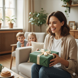 Cadeau Maman Personnalisé  Photo & Broderie