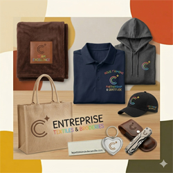 Vêtements et Textiles Publicitaires Brodés pour Entreprise