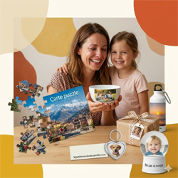 Cadeaux et objets personnalisés avec photo