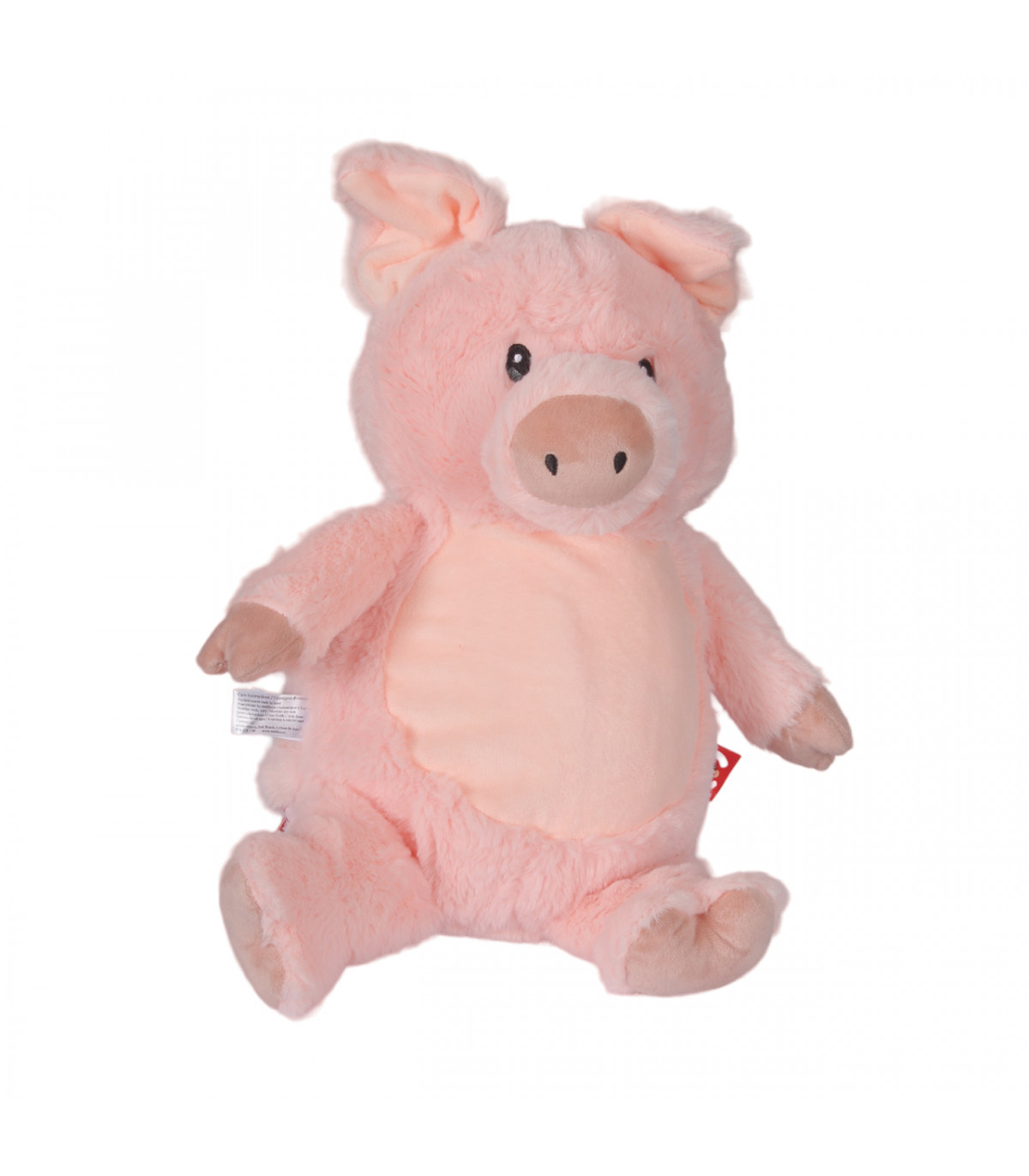 Acheter peluche petit format cochon tout doux rose pas cher