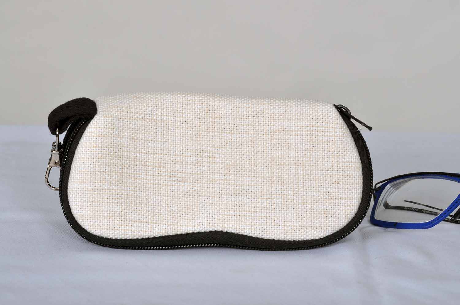 Étui Souple En Silicone Pour Lunettes - 17x8 Cm, Fermeture éclair, Dragonne, Résistant Aux Rayures, Pour Sport Et Voyage