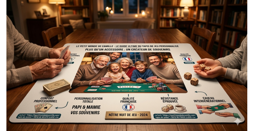 Le tapis de jeu personnalisé : le cadeau qui rassemble toutes les générations