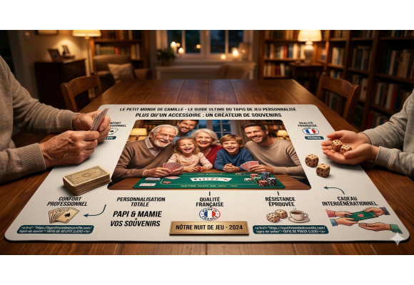 Le tapis de jeu personnalisé : le cadeau qui rassemble toutes les générations